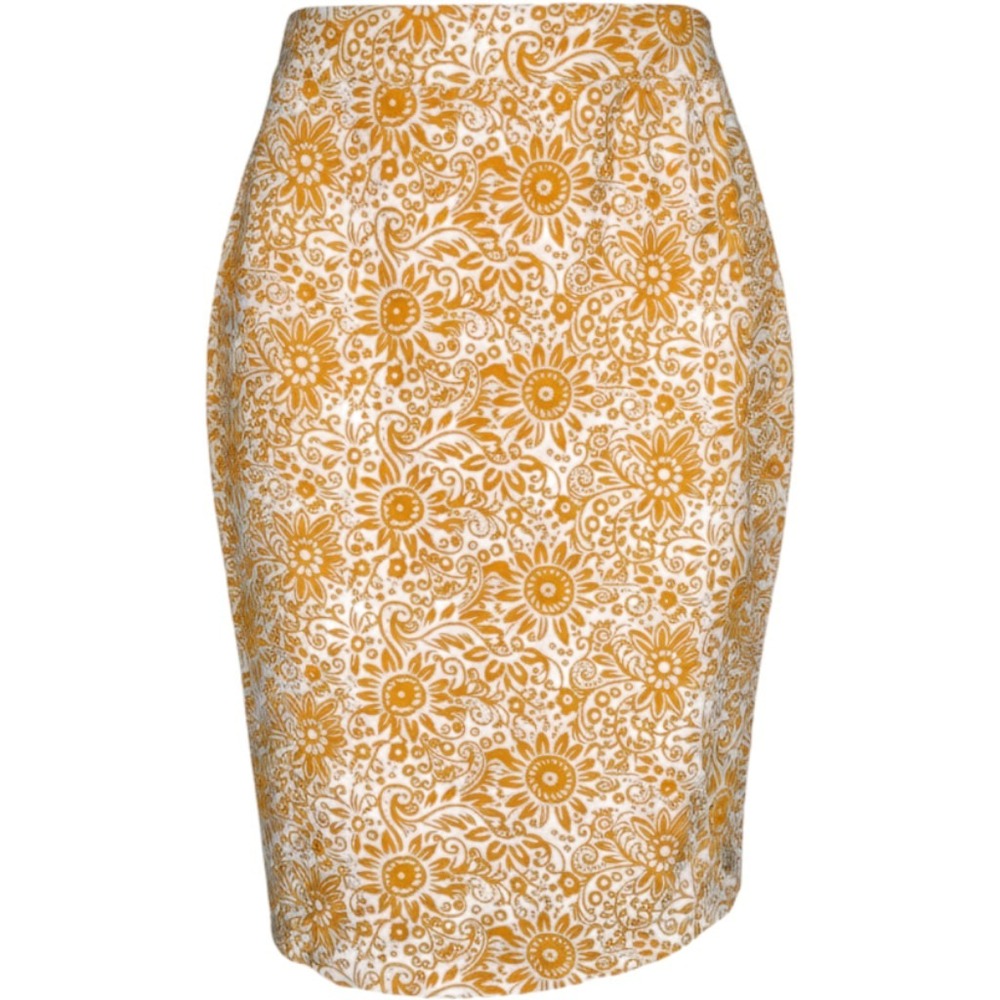 RipSkirt Hawaii Wrap Skirt Women Large Orange Adjustable Floral Quick Dry Travel